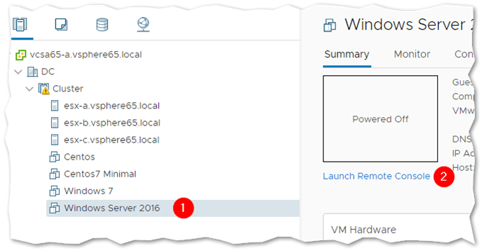 Installing Windows Server 2016