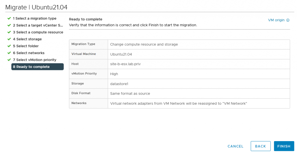How To Achieve Successful Cross VCenter VMotion XVM 