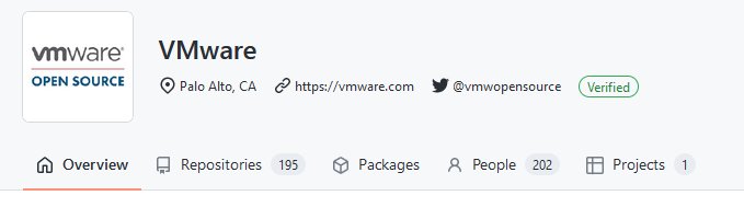 “VMware Open-Source maintains a large number of projects”